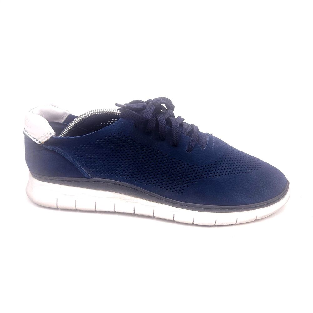 Vionic Women’s Fresh Joey, Navy Lace-Up Sneakers, Size 9